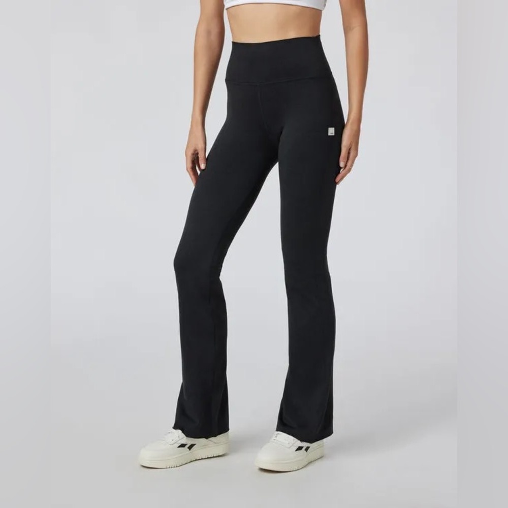 Vuori Halo Slim Flare Black Heather